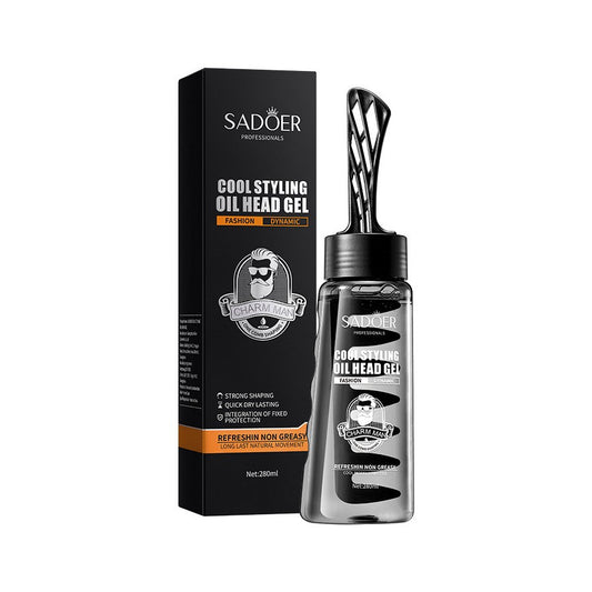 GEL DE ACEITE FIJADOR DE CABELLO 280ML. SADOER